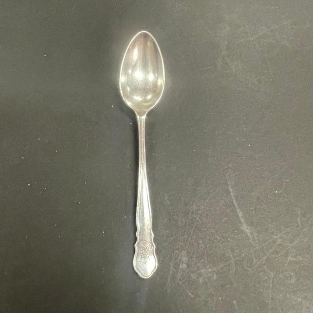 Hildesheim Rose Silver Plate‎ Teaspoon Vintage Floral Pattern 1930's SS1